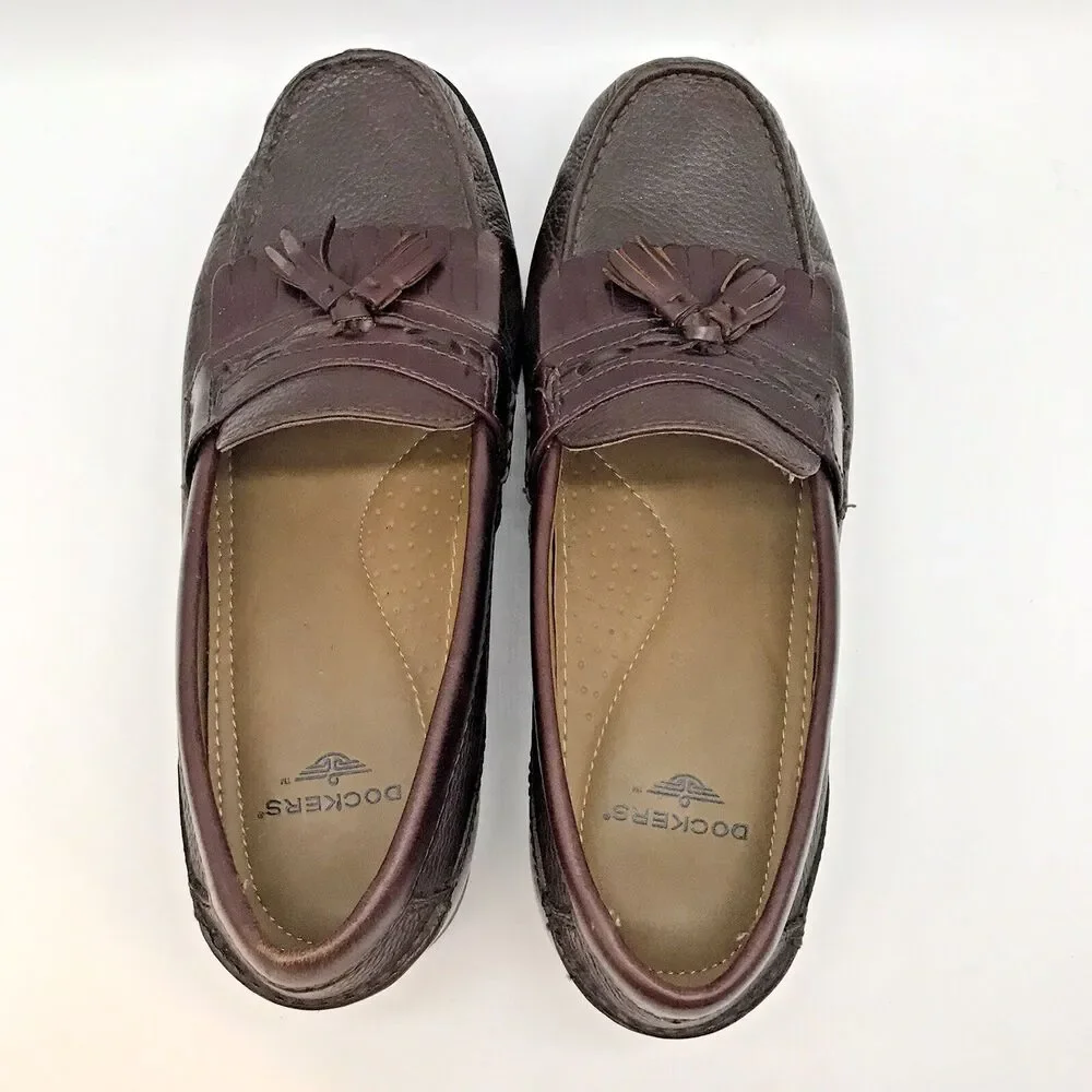 Dockers brown leather